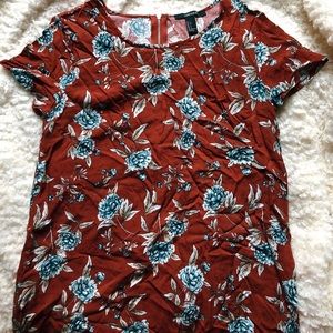 Floral tshirt dress from Forever21